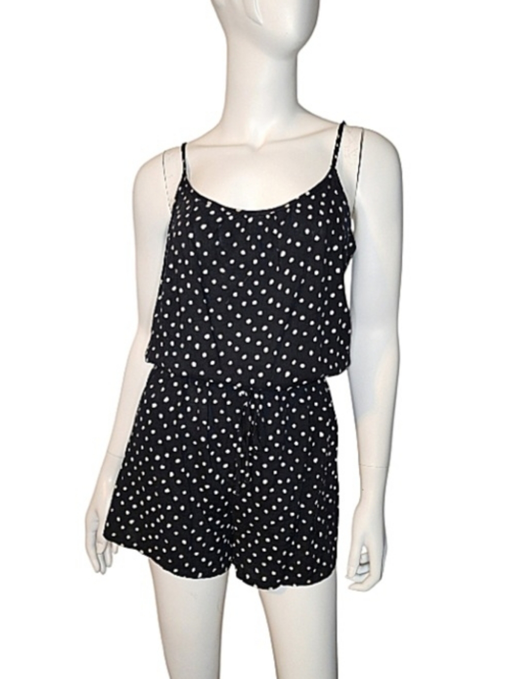 Junior's Forever 21 Polka Dot Romper Size S